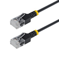 StarTech.com 2M Black Ultra Slim Cat6A